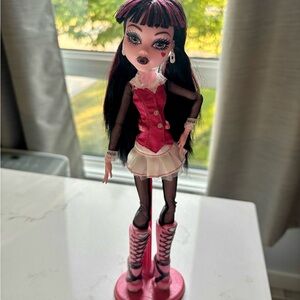 Monster High Doll with Pink and Black Outfit